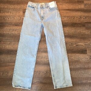 Abercrombie & Fitch The 90’s Relaxed Jean High Rise Women’s Size 31/12 Long NWT